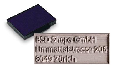 Ersatzplatte inkl. Stempelkissen trodat professional 5207