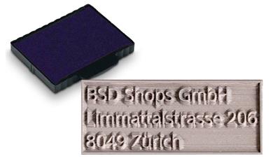 Ersatzplatte inkl. Stempelkissen trodat professional 5470