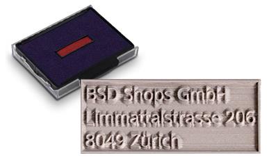 Ersatzplatte inkl. Stempelkissen trodat professional 5470