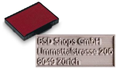 Ersatzplatte inkl. Stempelkissen trodat professional 5470
