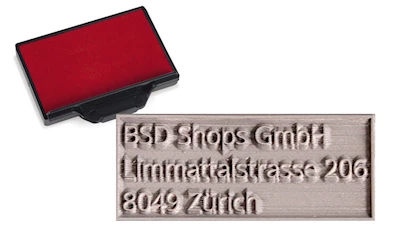 Ersatzplatte inkl. Stempelkissen trodat professional 55510/PL
