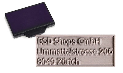 Ersatzplatte inkl. Stempelkissen trodat professional 5558/PL