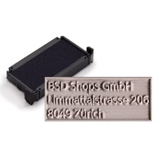 Ersatzplatte inkl. Stempelkissen Violett trodat printy 4911
