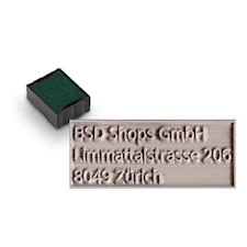 Ersatzplatte inkl. Stempelkissen trodat printy 4921