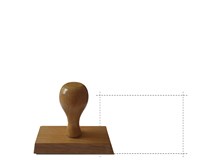 Holzstempel